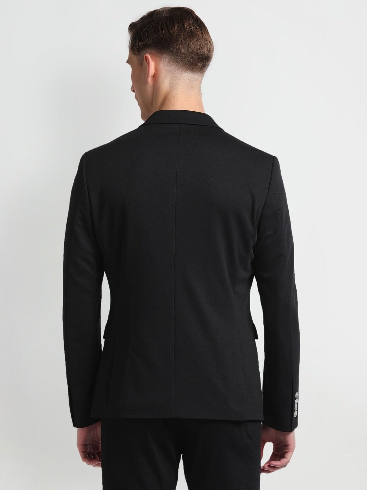 Arrow Sports Green Regular Fit Texture Waistcoat