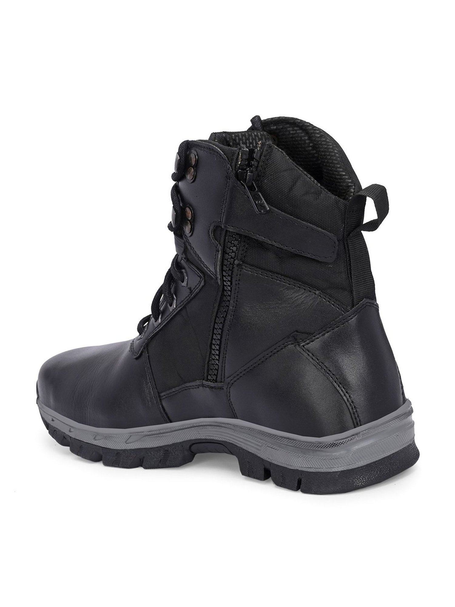 Hoversole Men's Warrior2 Black Derby Boots