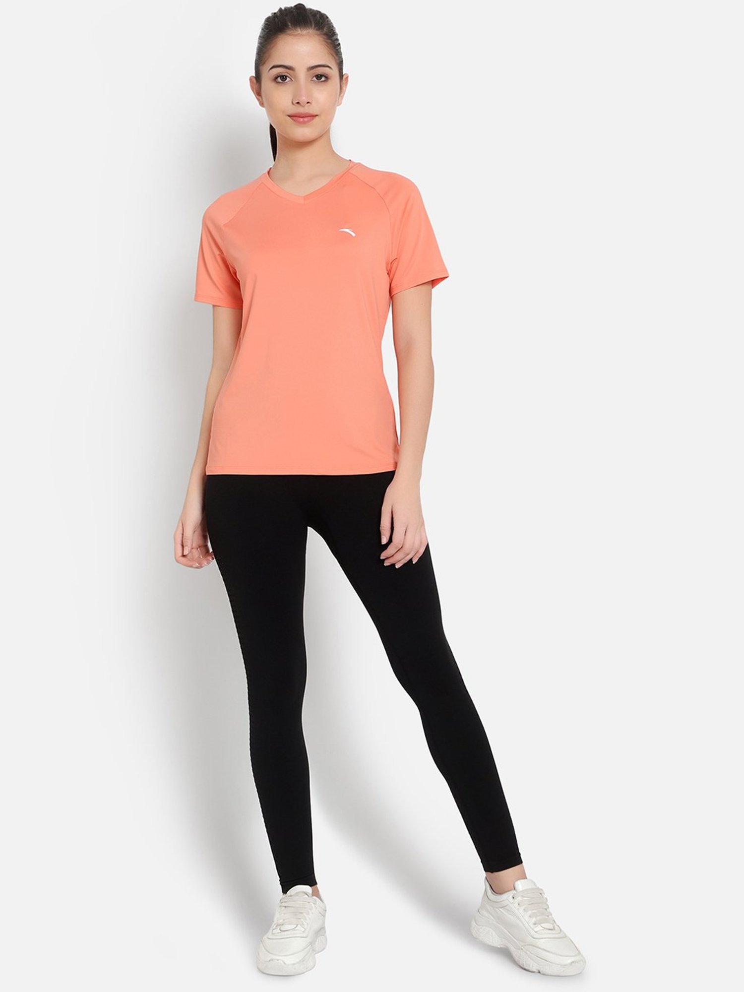 Anta Peach Regular Fit Sports T-Shirt