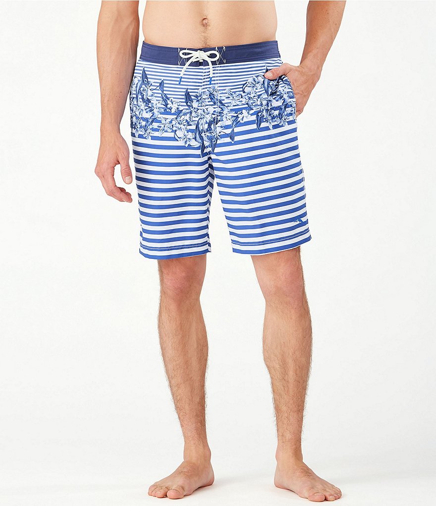 Polo Ralph Lauren Traveler Solid Blue 5 3/4#double; Inseam Swim Trunks