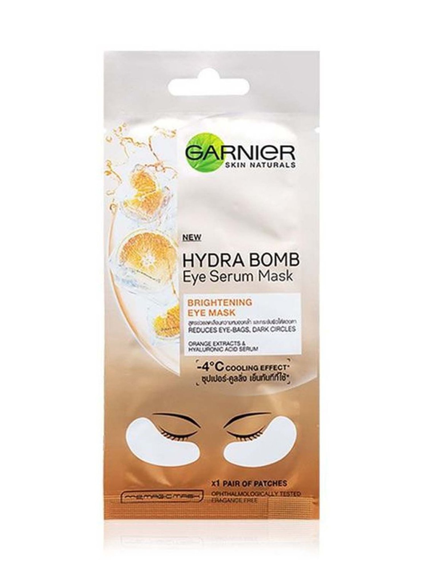Garnier Hydra Bomb Eye Serum Mask Orange - 6 gm