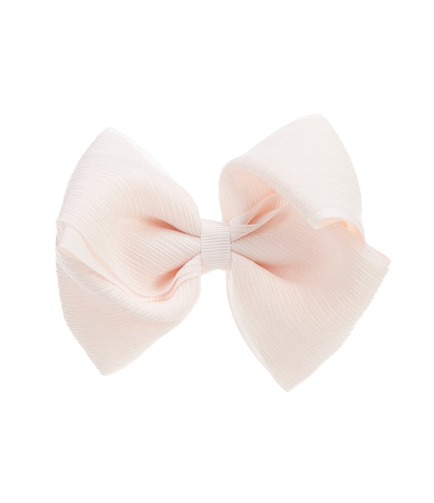 Edgehill Collection Little Girls Crushed Chiffon Mini King Bow