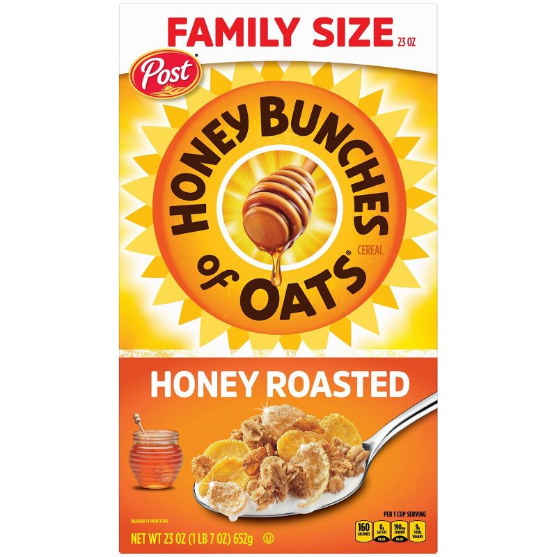 Honey Bunches of Oats Crunchy Roasted Breakfast Cereal - 23oz - Post