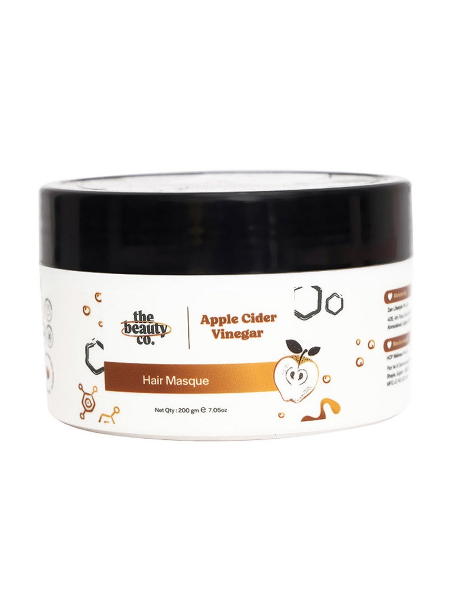 The Beauty Co. Apple Cider Vinegar Hair Mask - 200 gm