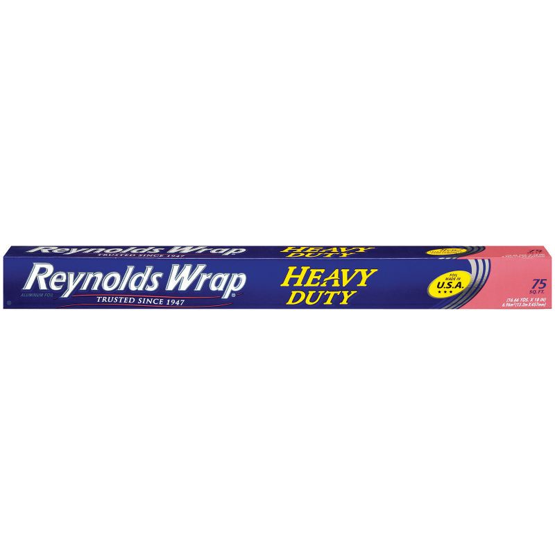 Reynolds Wrap Heavy Duty Wide Aluminum Foil - 75 sq ft
