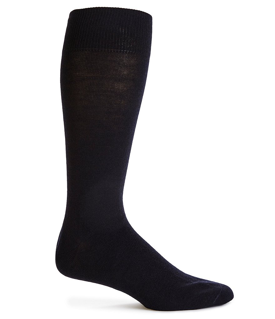 Cremieux Wool Coolmax Flat Knit Crew Socks