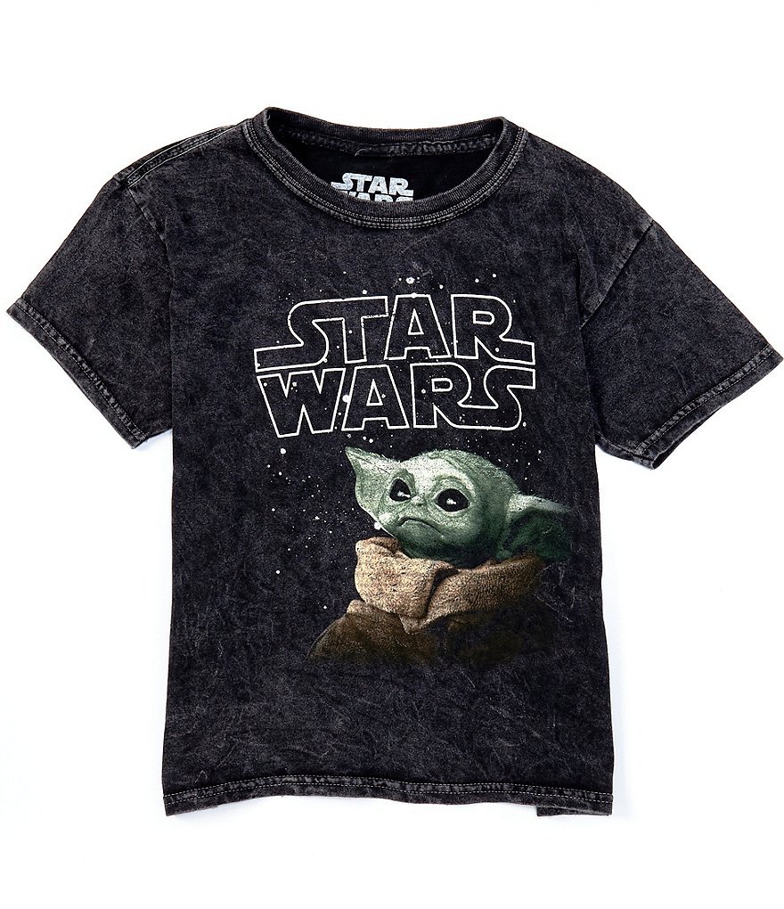 Star Wars Girls 4-16 Short-Sleeve Baby Grogu Tee