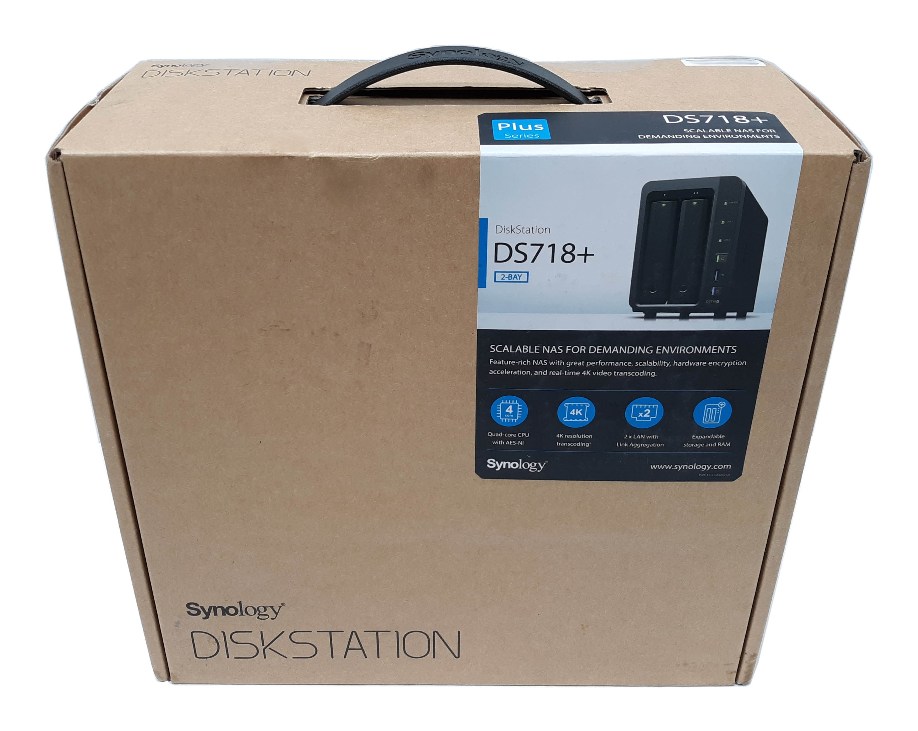 Synology 2 Bay NAS Diskstation DS718+ (Diskless)