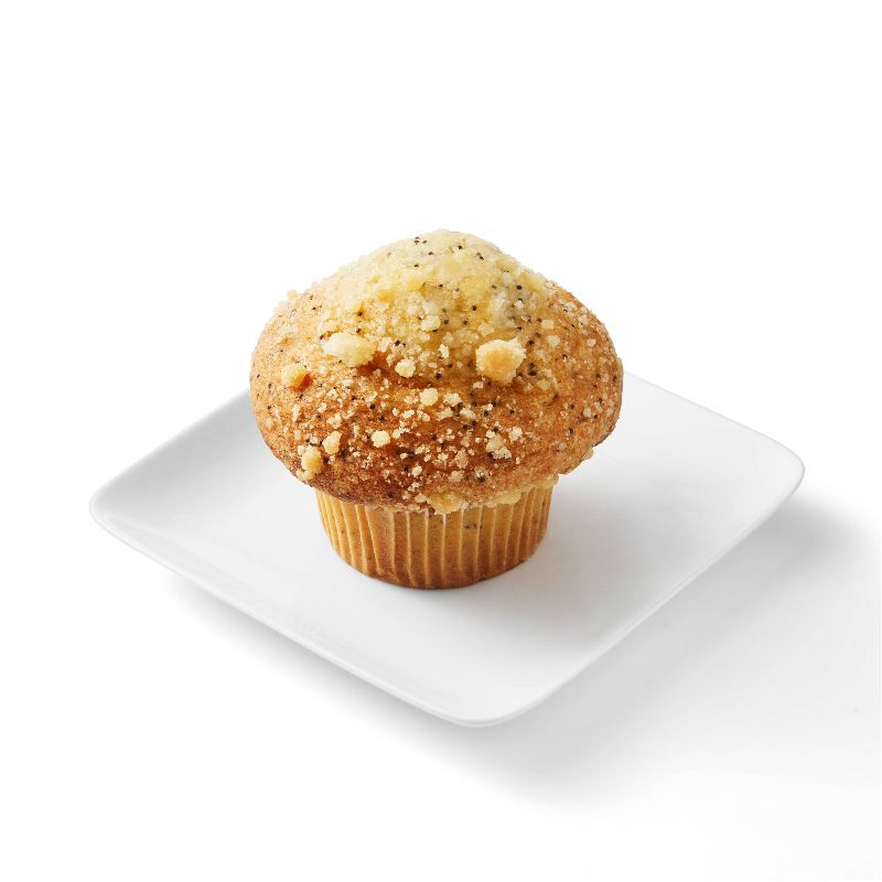 Lemon Poppy Seed Muffins - 14oz/4ct - Favorite Day™
