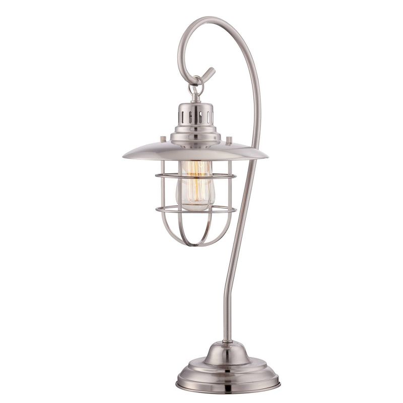 Lanterna II 1 Light Table Lamp (Includes Light Bulb) Silver - Lite Source