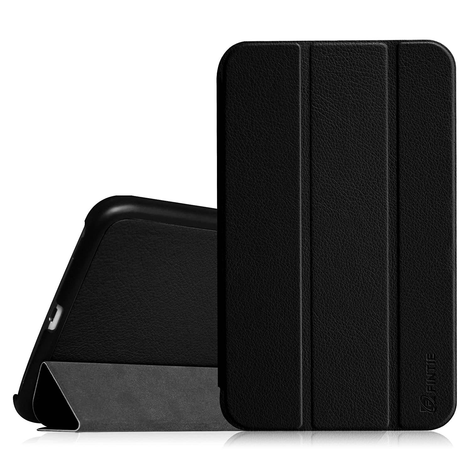 Fintie Slim Shell Case for Samsung Galaxy Tab 4 8.0 (8-Inch) Case - Ultra Lightweight Protective Stand Cover with Auto Sleep/Wake Feature, Black
