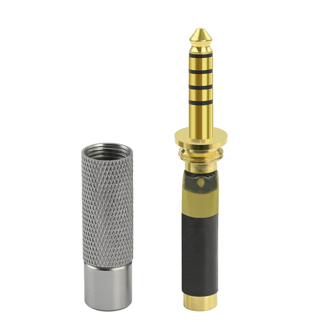 Geekria Apollo 4.4mm Male to 2.5mm Female Balanced Gold-Plated Adapter for Sony NW-ZX300A, NW-WM1A, NW-WM1Z, PHA-2A, TA-ZH1ES Audio Player, DAP