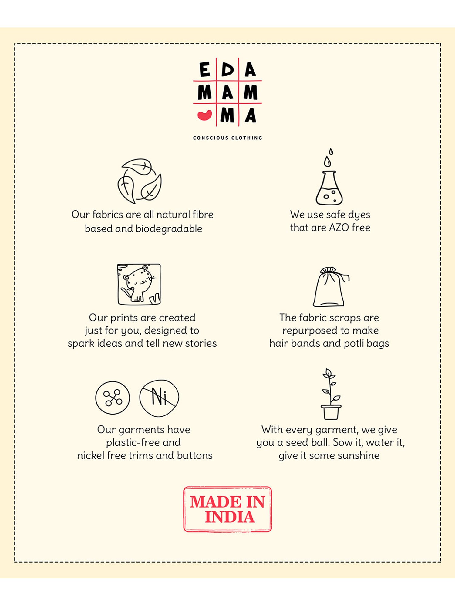 Ed-a-Mamma Kids Yellow Printed T-Shirt