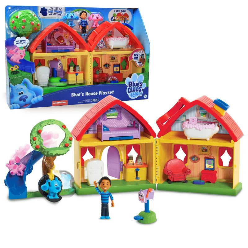 Blue's Clues & You! Blue's House Playset - 13pc