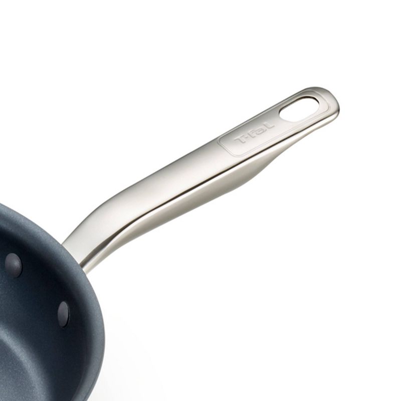 T-fal Endurance Collection Metal Spatula Safe Platinum Nonstick 12" Fry Pan, Black