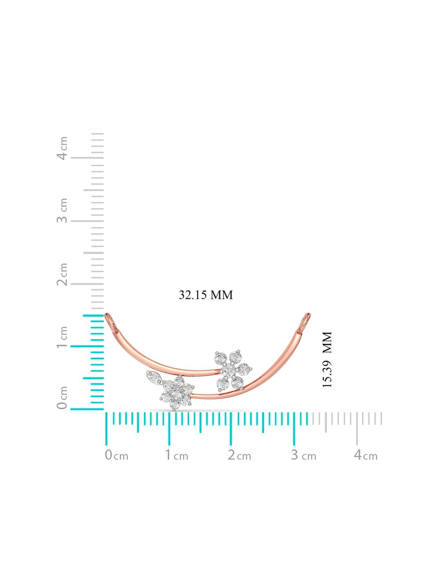 Joyalukkas 18k Gold & Diamond Mangalsutra