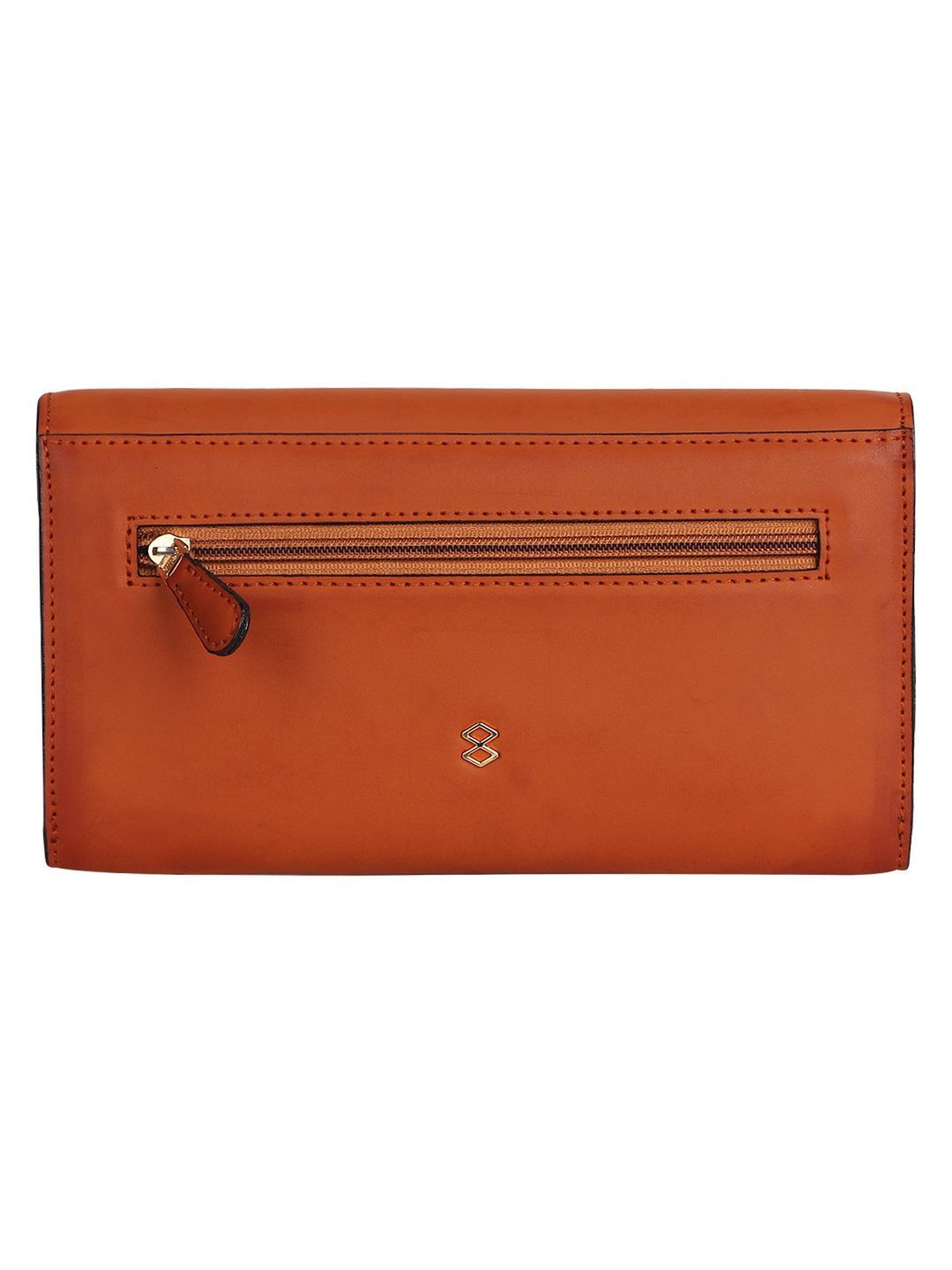 Horra Tan Envelope Clutch