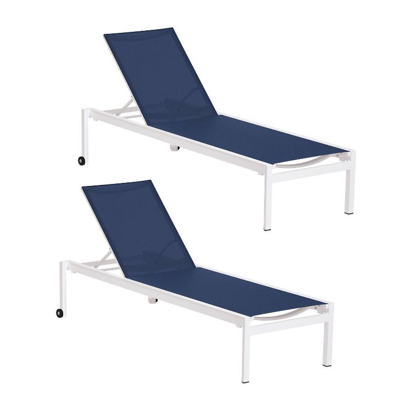 2pc Patio Chaise Lounge - Patio Festival