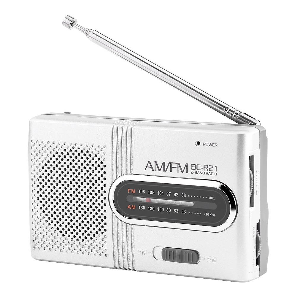 Universal Portable AM/FM Mini Radio Stereo Speakers Receiver Music Player