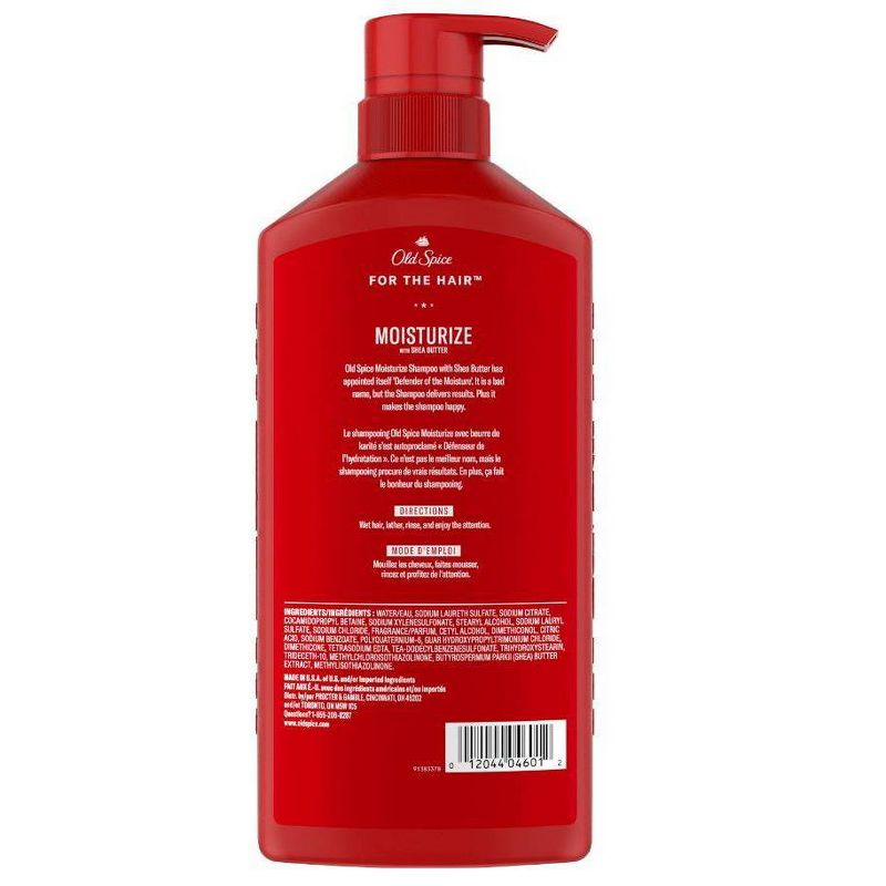 Old Spice Shampoo with Shea Butter - 21.9 fl oz