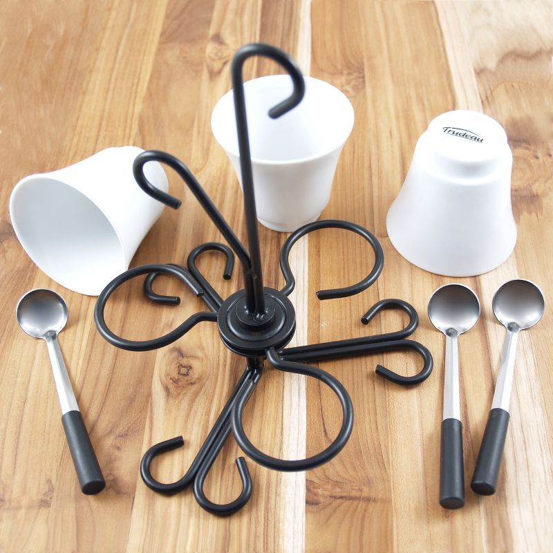 Gibson Elite 2 Piece Gracious Dining Ceramic Bowl Set With Acacia Wood Tray