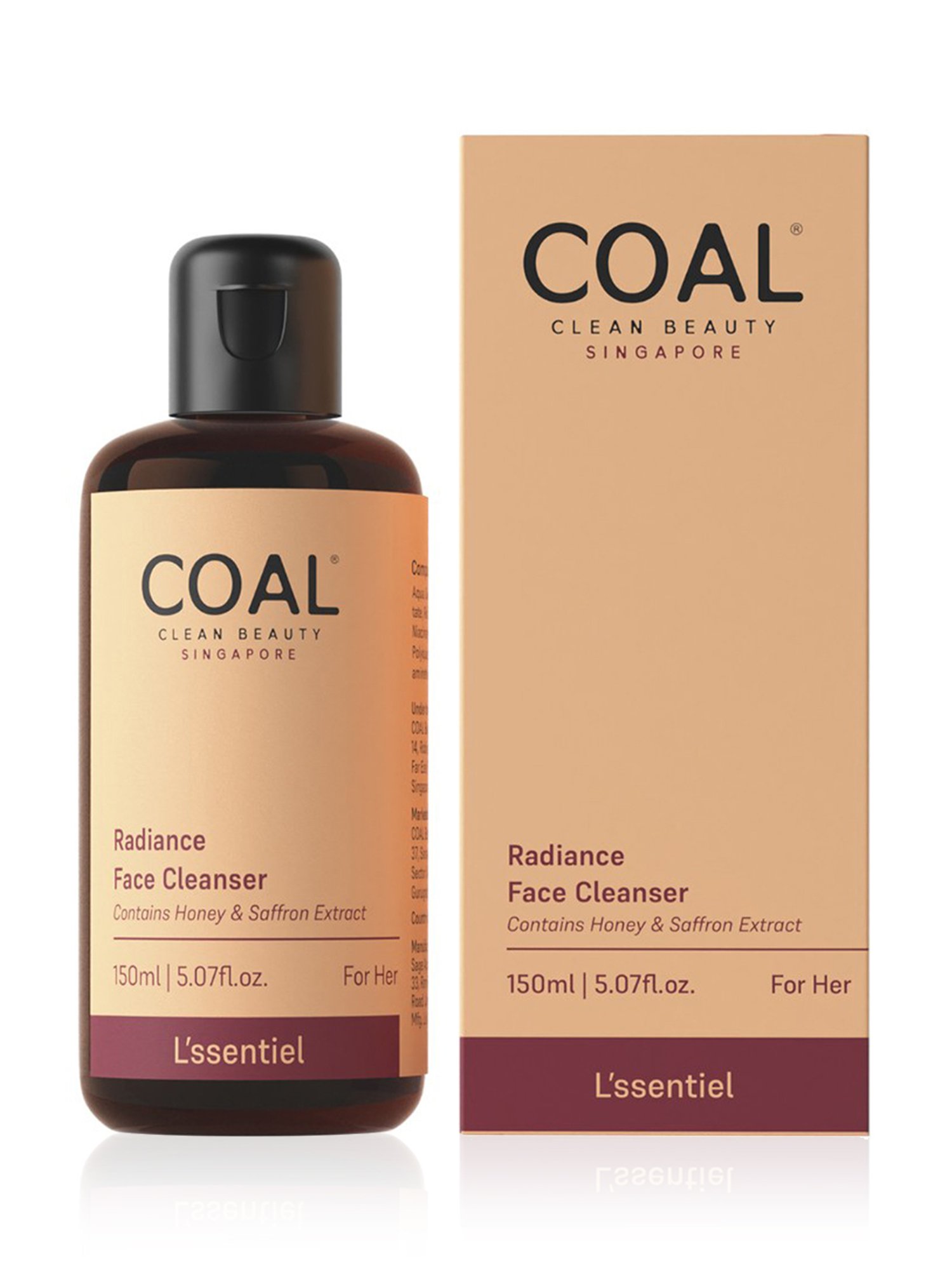 COAL Clean Beauty Radiance Face Cleanser - 150 ml