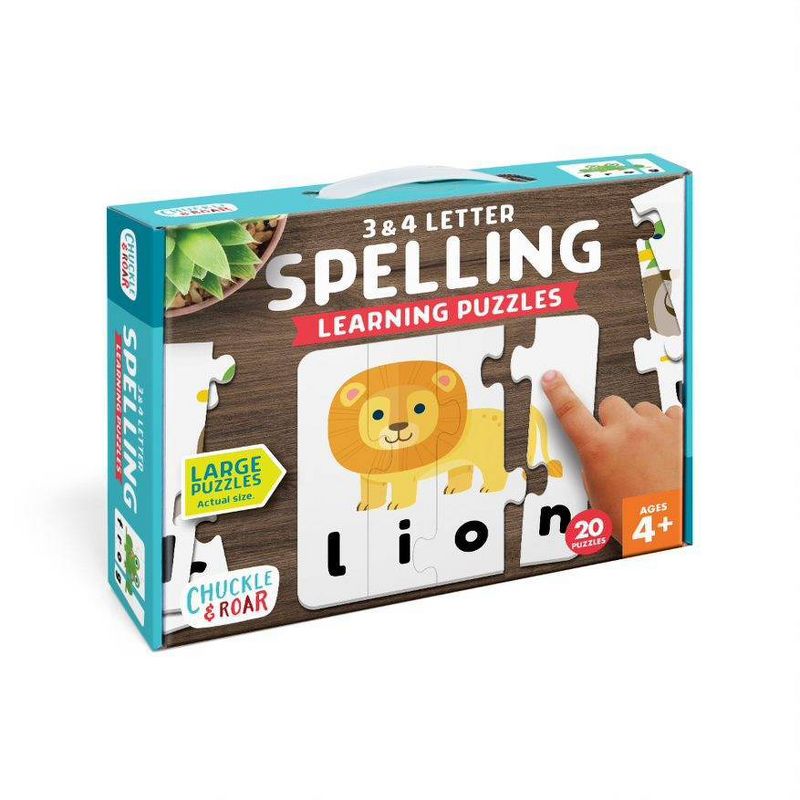 Chuckle & Roar Learning Puzzle Spelling – 70pc