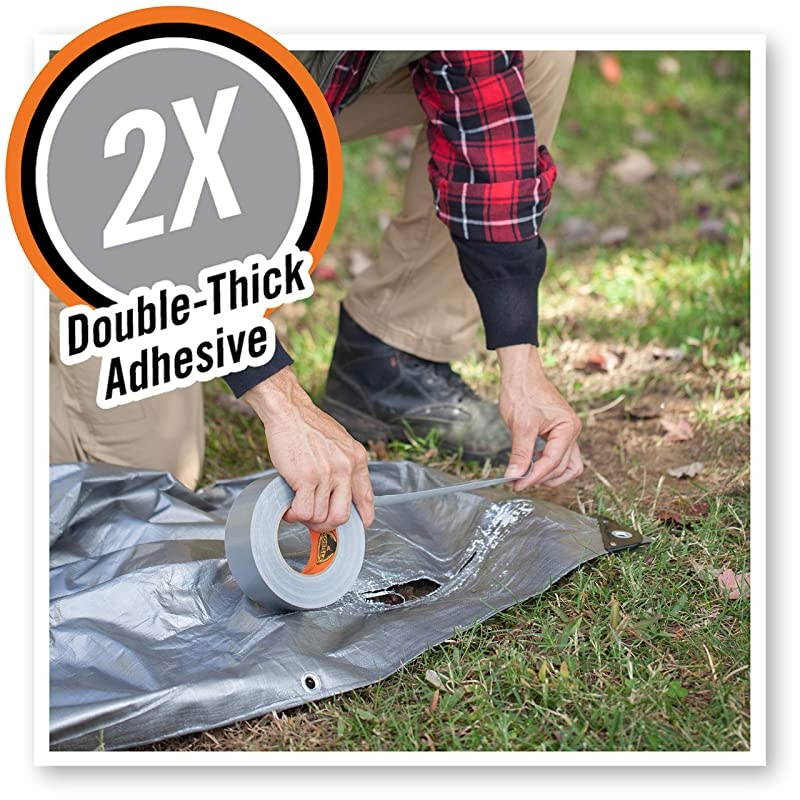 Tough Wide Silver Duct Tape 288 x 30 yd Silver Pack of 1