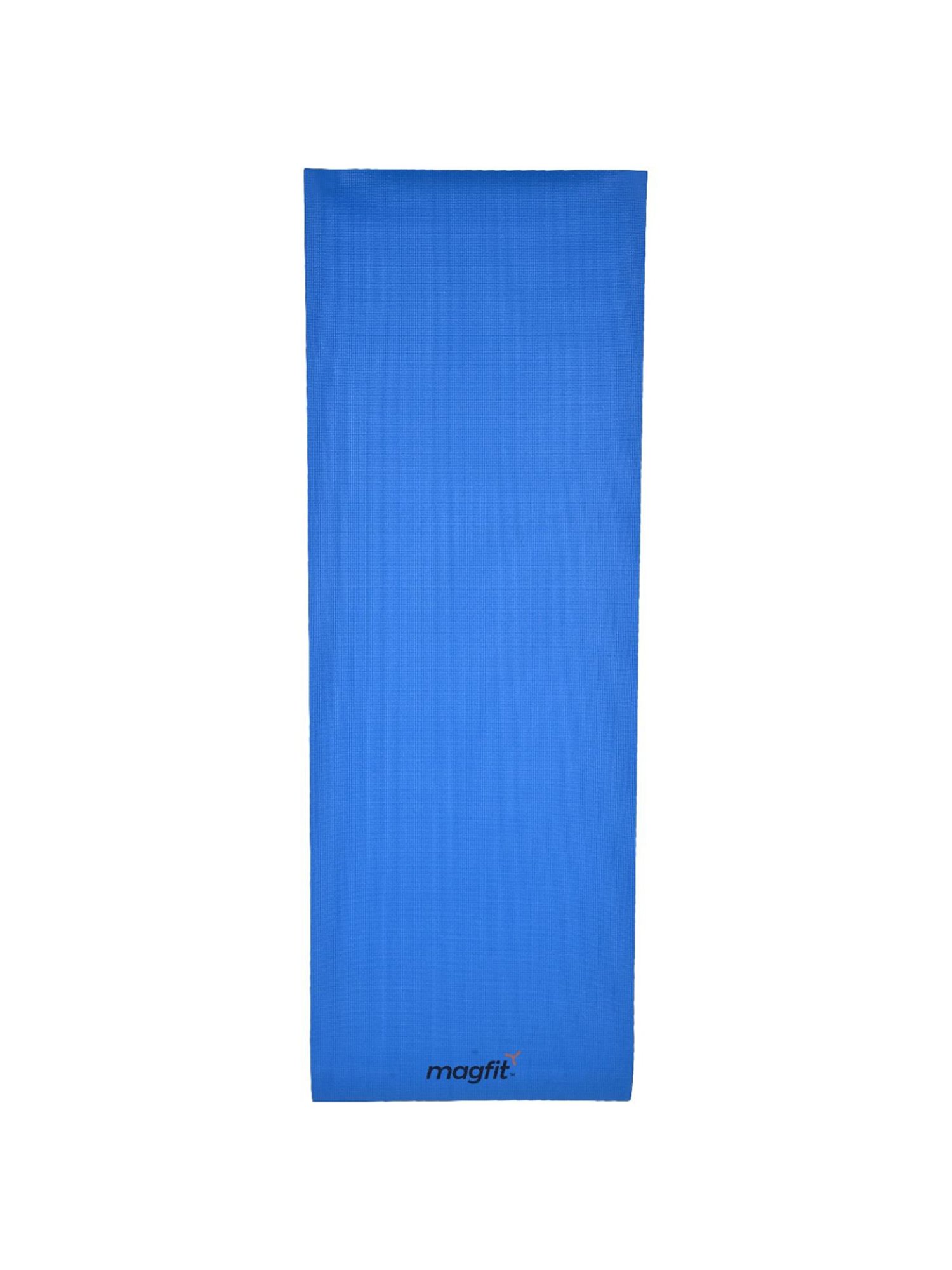 MagFit Blue PVC Yoga Mat with Mat Bag (4 mm)
