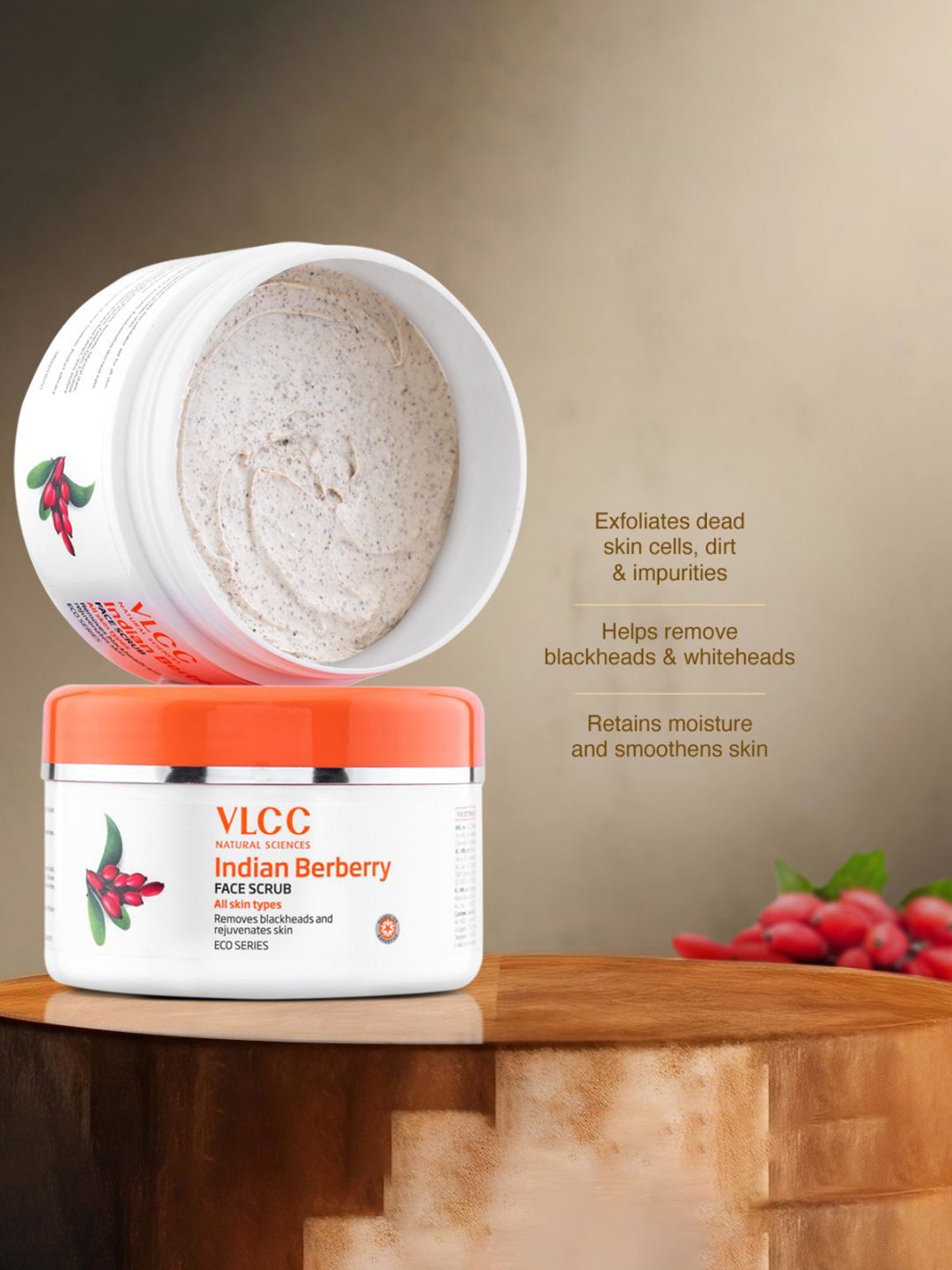 VLCC Natural Science Indian Berberry Face Scrub - 200 gm