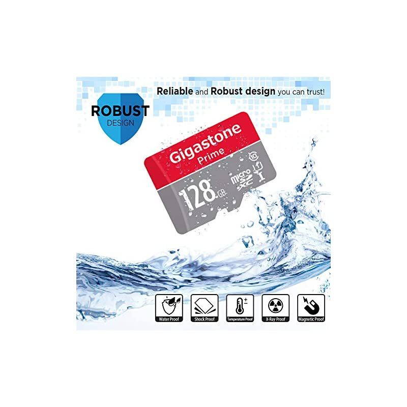 128GB Micro SD Card Gaming Plus Nintendo Switch Compatible High Speed 100MBs 4K Video Recording Micro SDXC UHSI A1 Class 10