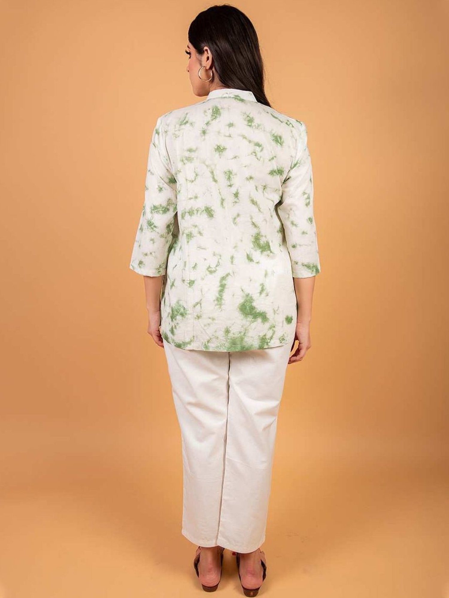 Priya Chaudhary Green 5th Avanue Cotton Kurtis