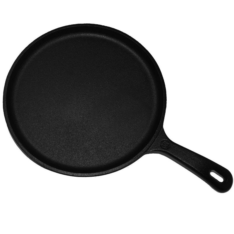 Westinghouse Cast Iron Seasoned Round Griddle, 10.5-Inch