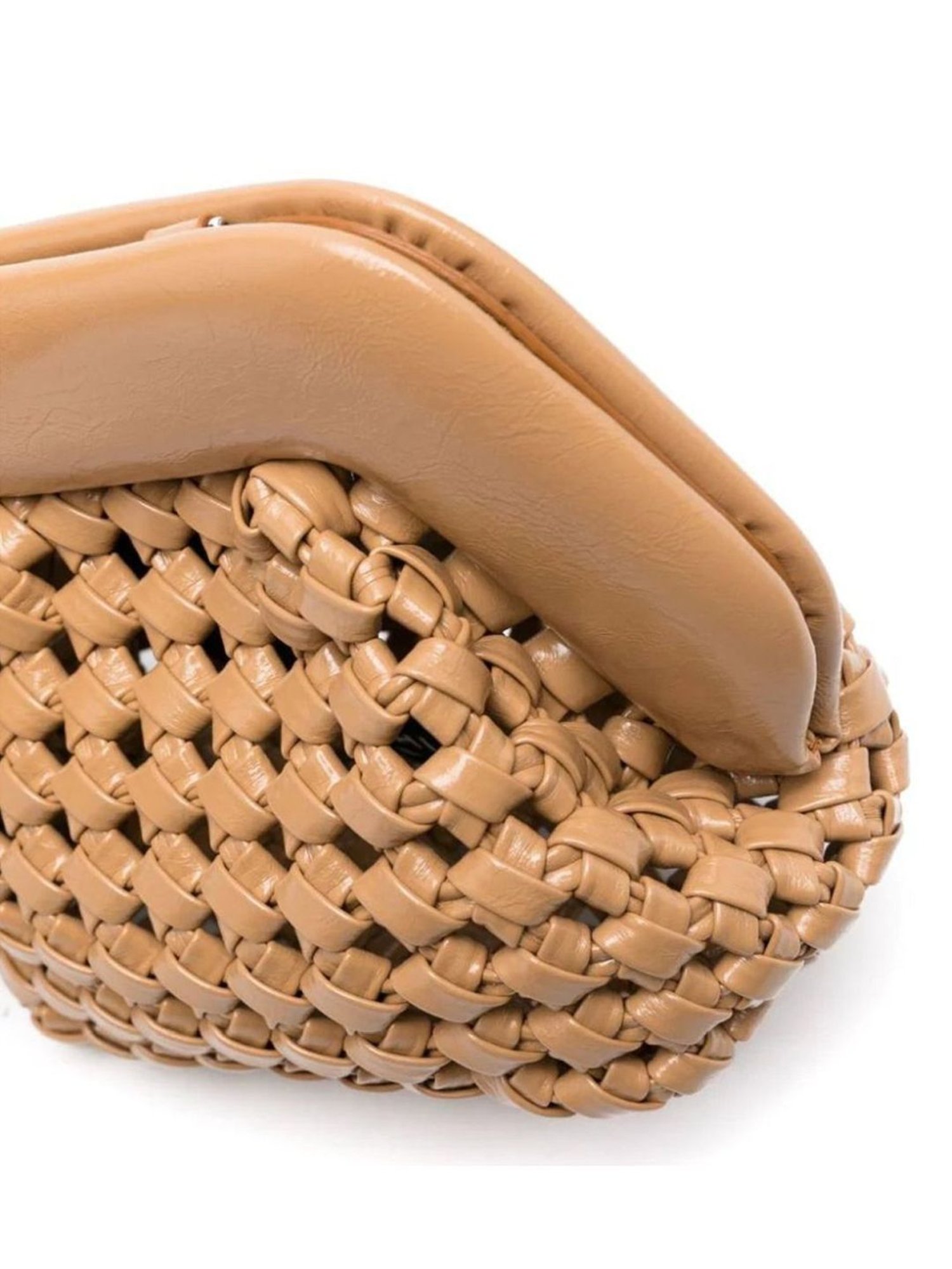 Themoire Clay Gea Knots Shiny Cross Body Bag