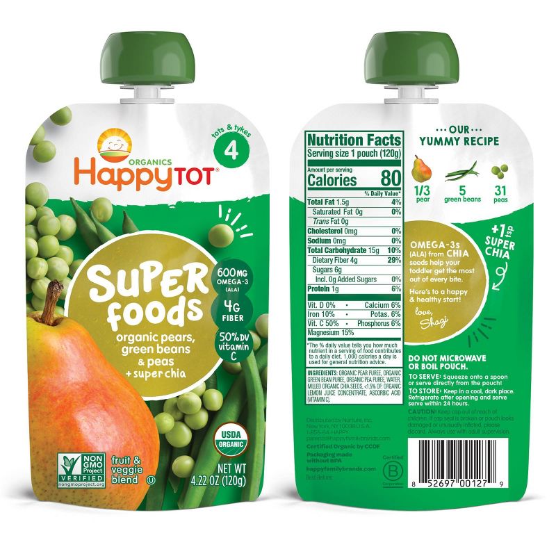 HappyTot 16pk Variety Pouch - 64oz