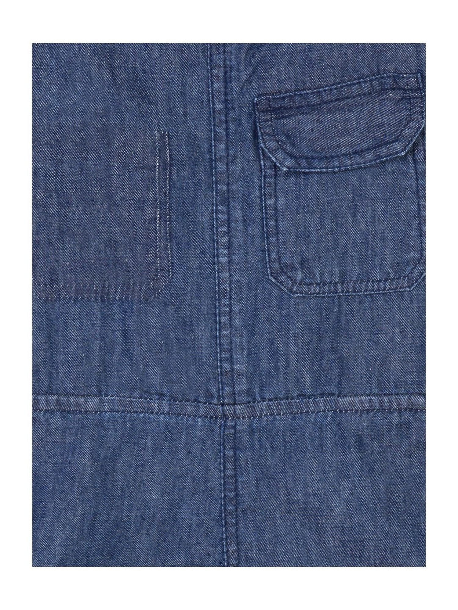 Budding Bees Kids Blue Regular Fit Jumpsuits