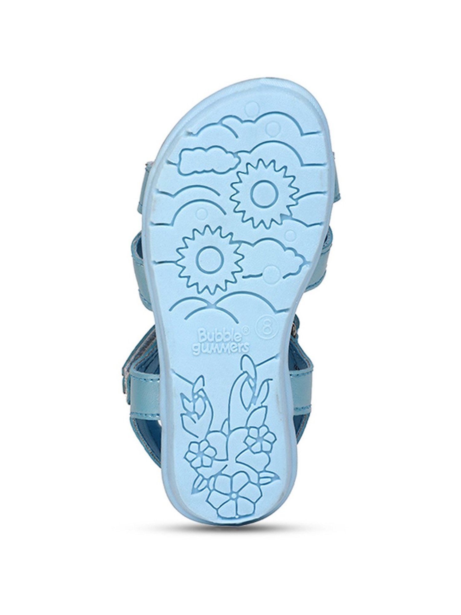 Disney by Bata Kids Blue Ankle Strap Sandals