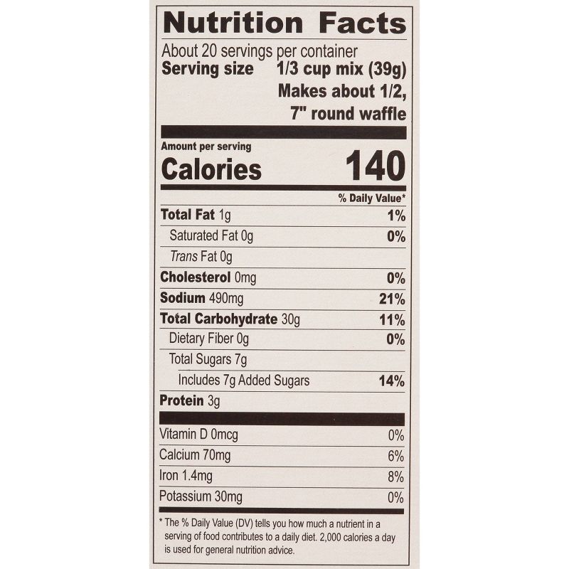 Krusteaz Belgian Waffle Mix - 28oz