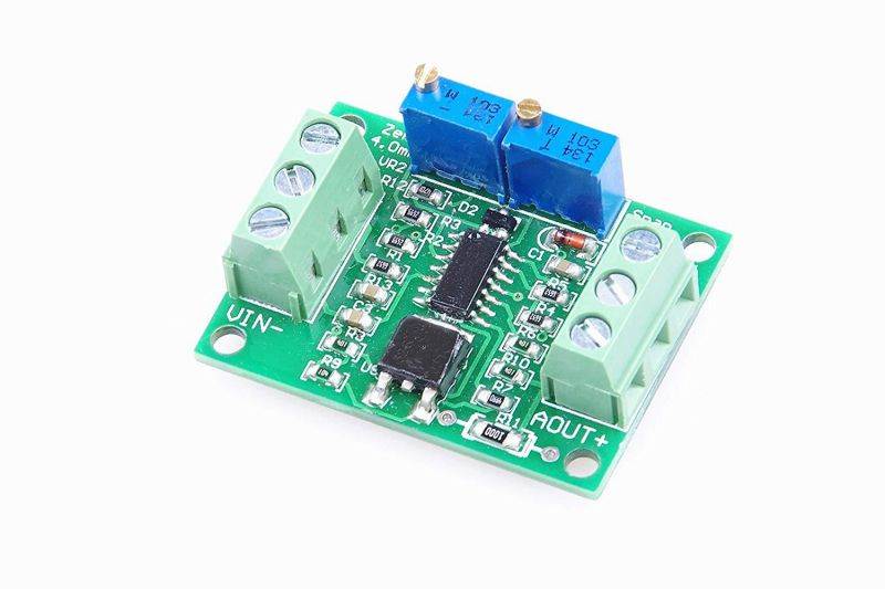 KNACRO Voltage To Current Module 0-2.5V 3.3V 5V 10V 15V 24V Voltage Conversion To 0-20mA 4-20MA current (0-24V TO 4-20MA)
