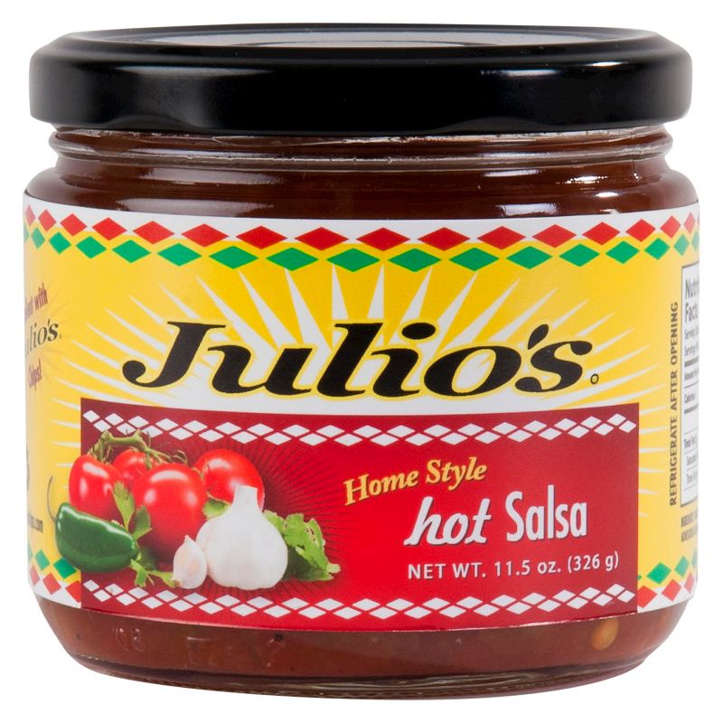 Julio's Homestyle Hot Salsa - 11.5oz