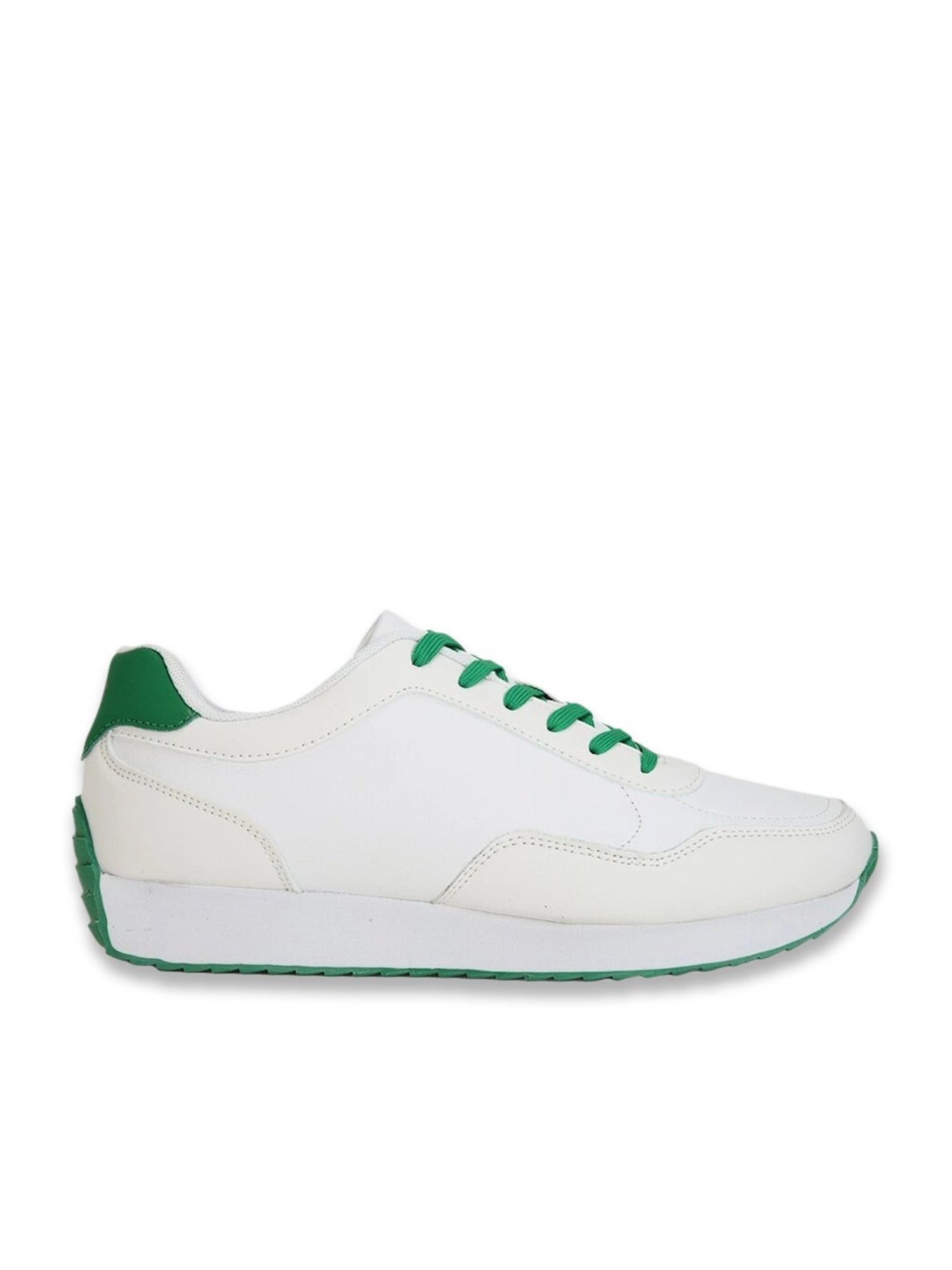 Allen Solly Women's White Sneakers