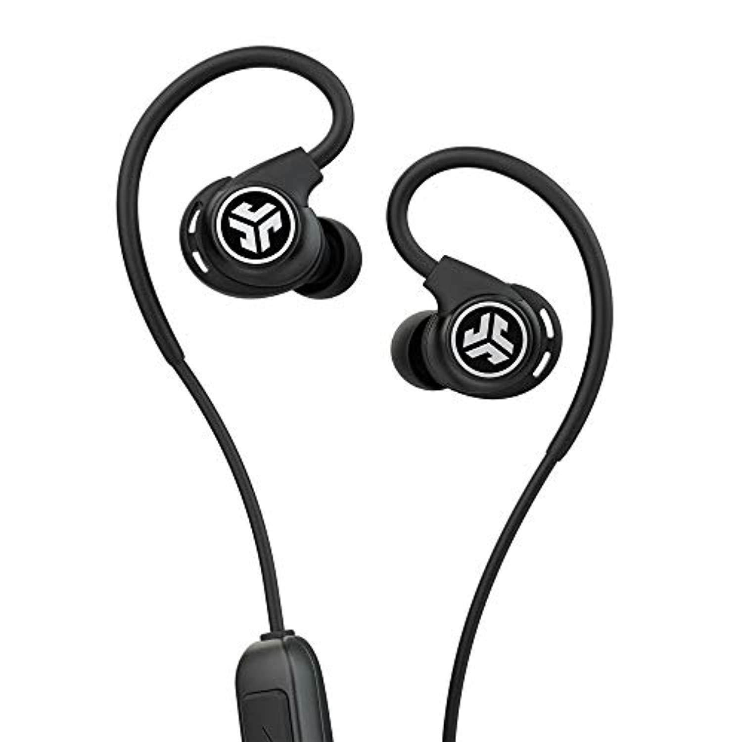 jlab audio fit sport 3 wireless fitness gym earbuds | bluetooth 4.2 | 6 hour battery life | flexible memory wire |ip55 dust/swe