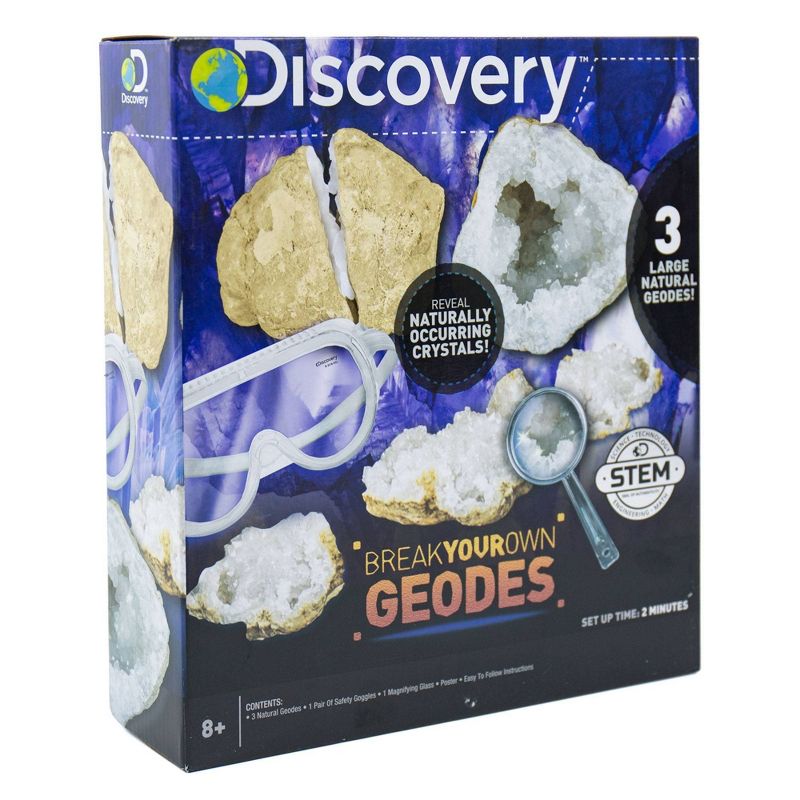 Discovery Kids Break Your Own Geodes Activity Kit