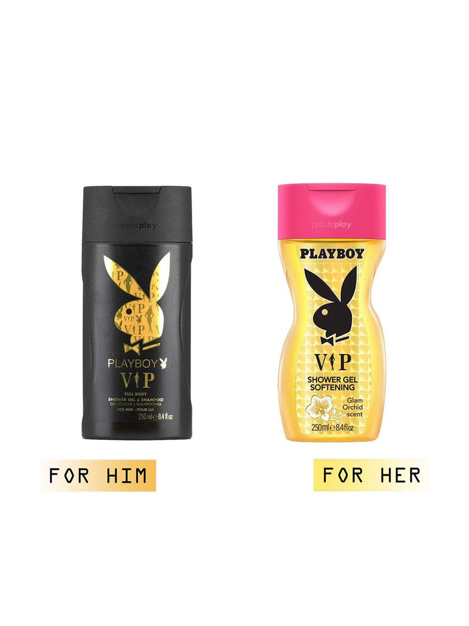 Playboy Vip Shower Gel for Men - 250 ml