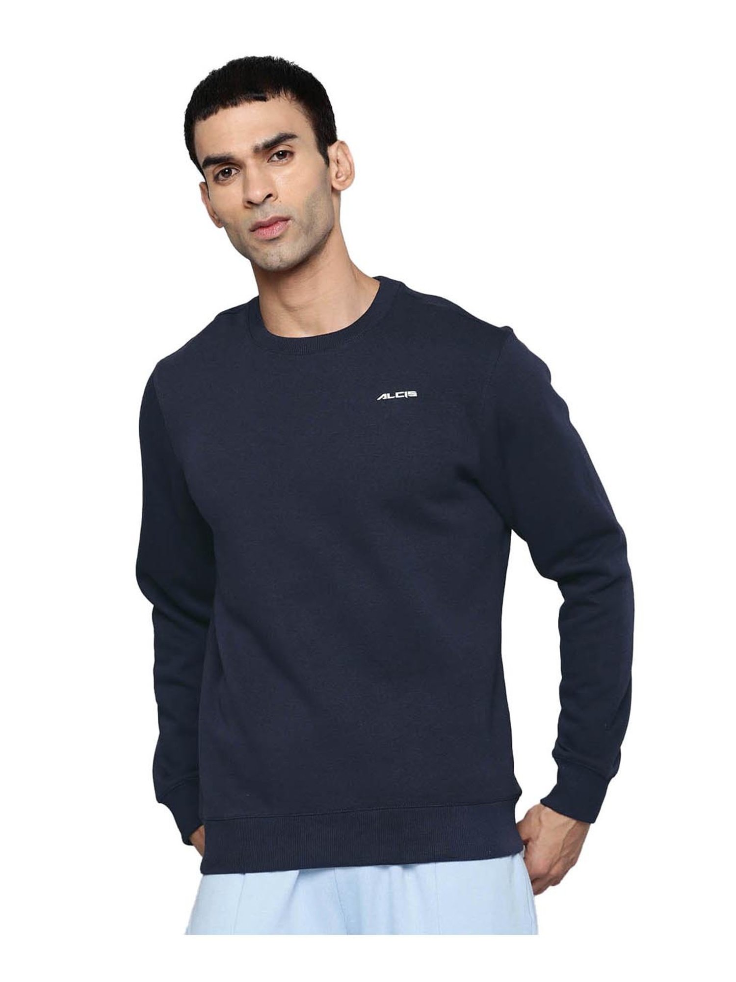 ALCIS Navy Regular Fit Sweatshirt
