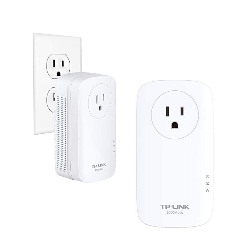 Powerline G.hn Powerline Adapter | Pass-Through Outlet | 1200Mbps | 2-Unit Kit | (GPL-1200PT-KIT)