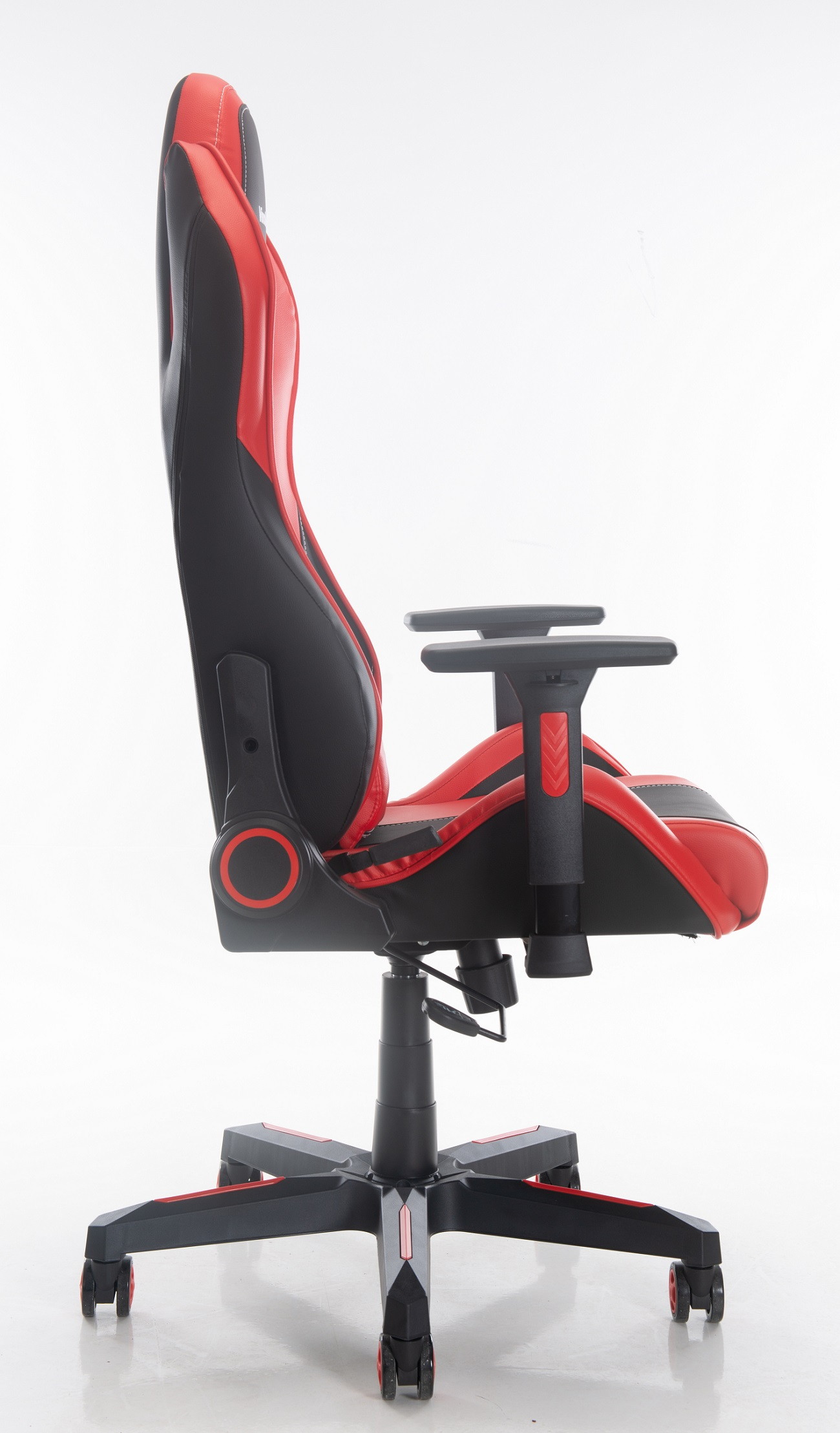 ViscoLogic Cayenne M6 Ergonomic High-Back, 2D Armrest, Reclining Sports Styled Home Office Swivel PC Racing Gaming Chair (Black & Red)