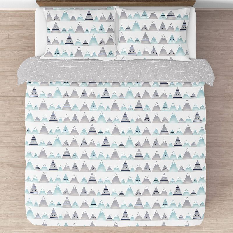 Full/Queen 3pc Mountains Comforter Set - Sweet Jojo Designs