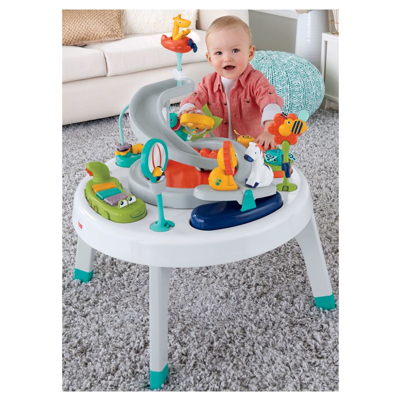 Evenflo Exersaucer Tiny Tropics 2-in-1 Baby Seat + Doorway Jumper
