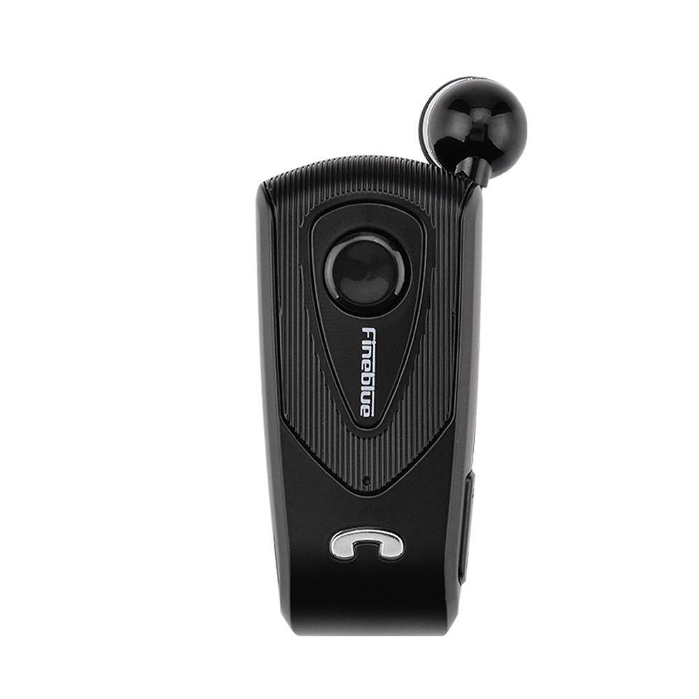 Fineblue F930 Wireless Freedom Business Bluetooth Headset Call Clarity Music No Bound Smart one drag two Bluetooth Earphone - Black